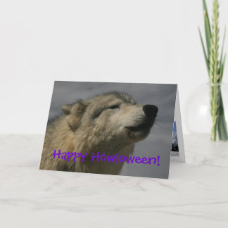 Carte Howloween heureux !