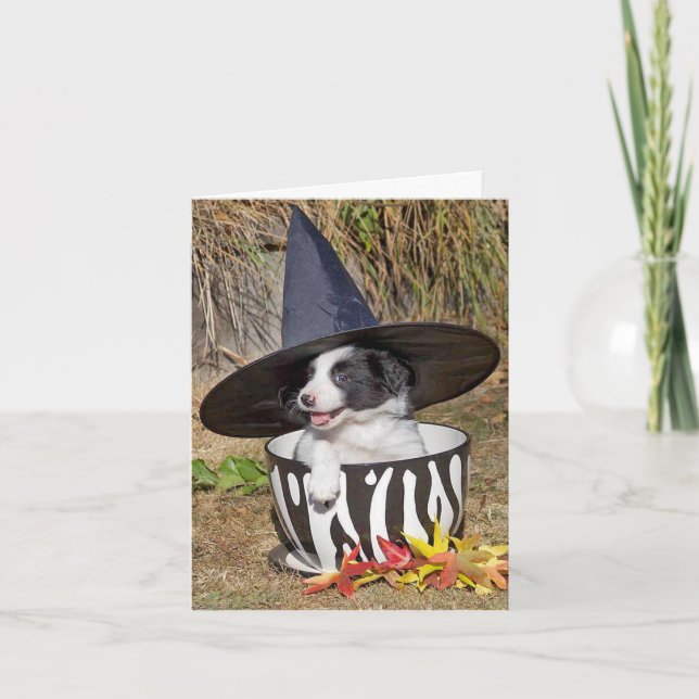Carte "Howloween" heureux ! (Devant)