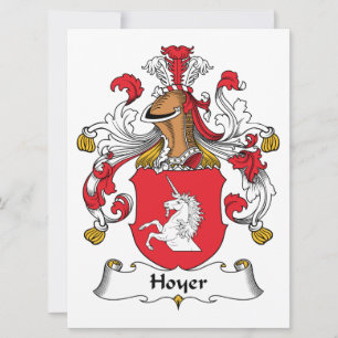 Carte Hoyer Family Crest