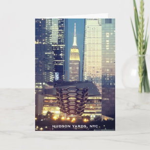 Carte Hudson Yards (navire) Empire State Building, New Y