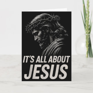 Carte Hugvyn Tout est à propos de Jésus Foi chrétienne P