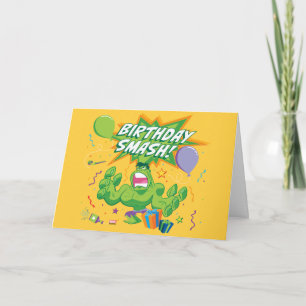 Carte Hulk Birthday Smash