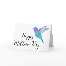 Hummingbird Happy Mother's Day Greeting