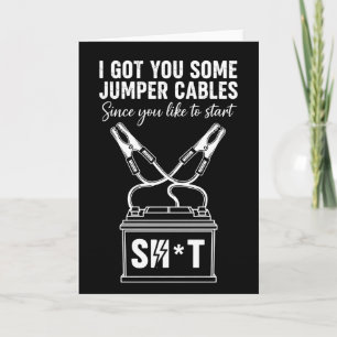 Carte Humour Adulte Drôle Vous A Donné Des Câbles De Dém