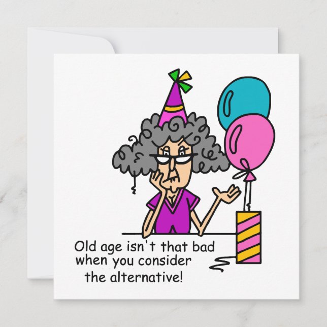 Carte Humour alternatif d'anniversaire (Devant)