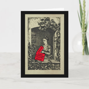Carte Humour/Ami Anniversaire/FruitCake/image vintage