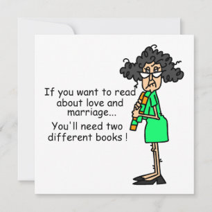 Carte Humour d'amour et de mariage