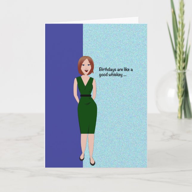 Carte Humour d'anniversaire (Devant)