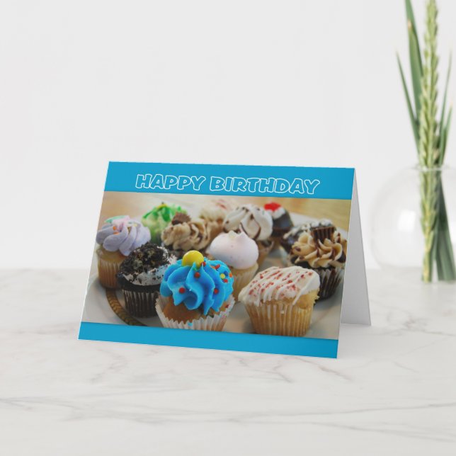 Carte Humour d'anniversaire heureux (Devant)