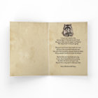 Humour d'anniversaire Raccoon Amoureux des animaux