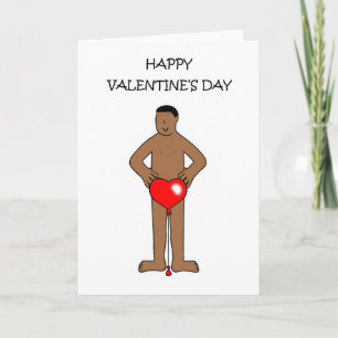 Carte Humour de Saint Valentin d'Afrique américaine