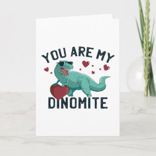 Carte Humour Dinomite Valentine