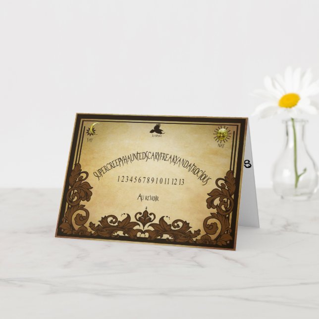 Carte Humour du Spirit Board (Petite plante)