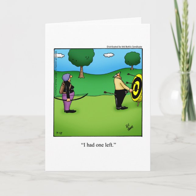 Carte Humour Mariage Anniversaire Pour Les Couples Amusa (Devant)