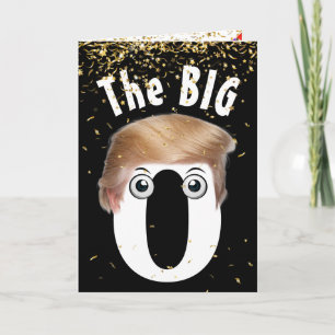 Carte Humour sur les cheveux de Trump pour son 90e anniv