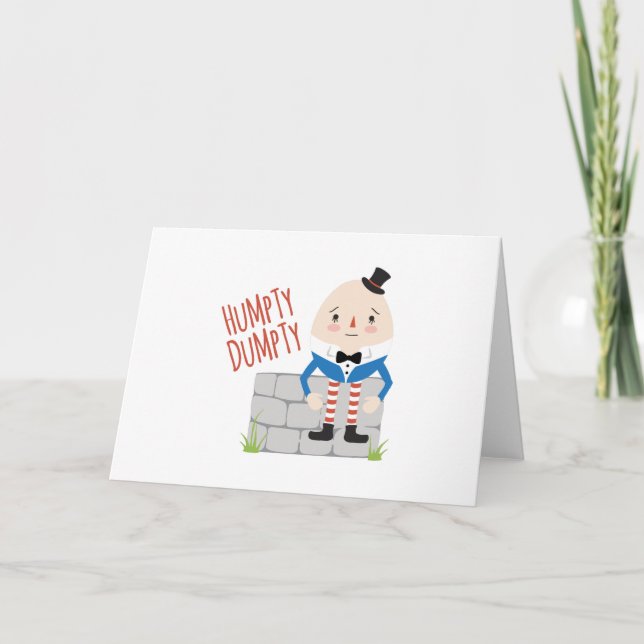 Carte Humpty Dumpty (Devant)