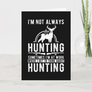 Carte Hunter Gift Deer
