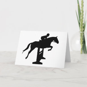 Carte Hunter Jumper Horse & Rider