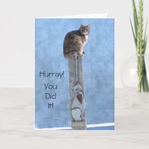 Carte Hurray ! You Did It