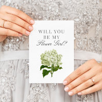 Hydrangée Blanche Serez-Vous Ma Fille Fleur