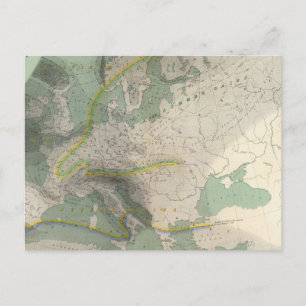 Carte hydrologique Europe