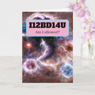 Carte I12BD14U Nerdy Word Riddle Lire Lentement