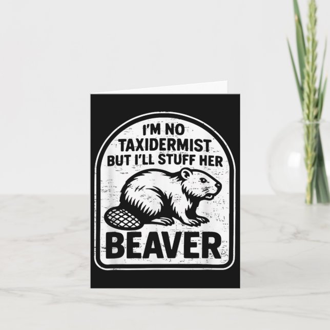 Carte I' ; m Pas de Taxidermiste mais I' ; tous le (Devant)