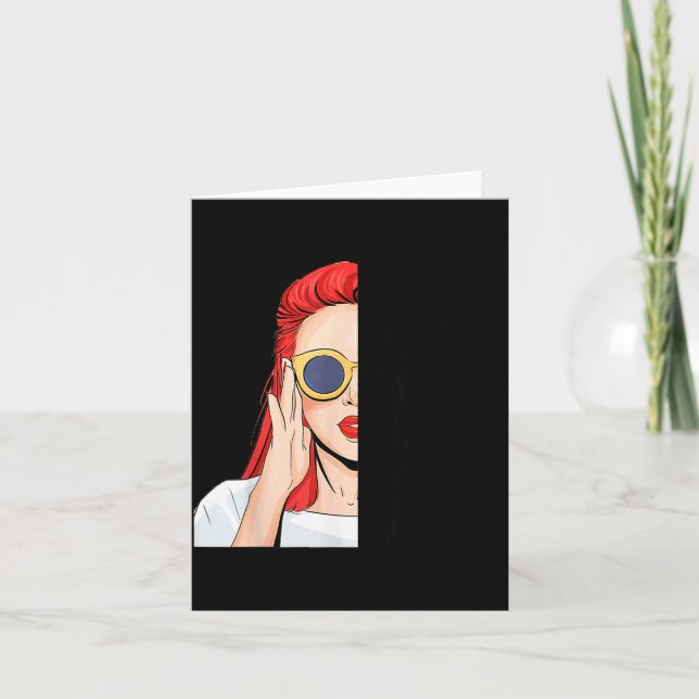 Carte I Don't Have An Attitude Problem I Just Have A Red (Devant)