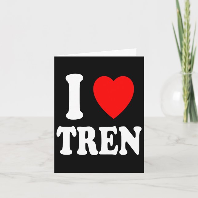 Carte I Heart (amour) Tren Bodybuilding Steroids Cycle M (Devant)