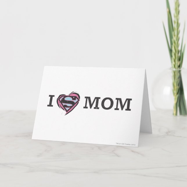 Carte I Heart Maman (Devant)
