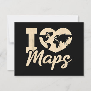 Carte I Love Cartes, Géographie