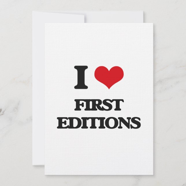 Carte i LOVE premières éditions (Devant)