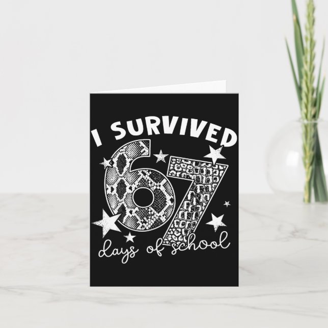 Carte I Survived 67 Days Of School Snake, Alligator Rept (Devant)