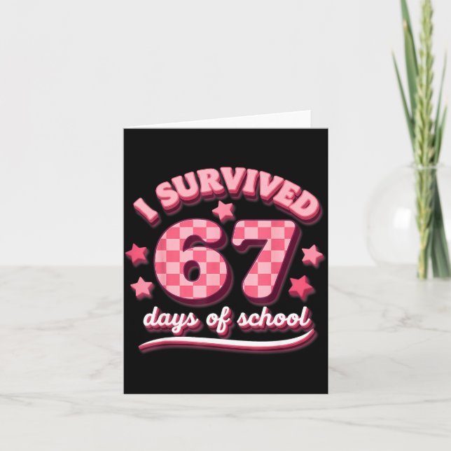 Carte I Survived 67 Six Seven Days Of School Teachers St (Devant)