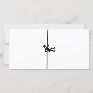 Carte icône de l'escalade extrême