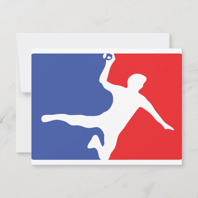 Carte Icône Légende du handball (Devant)