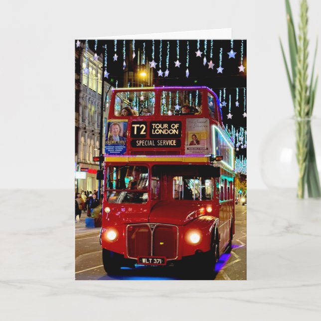 Carte Iconic London - Christmas  (Devant)