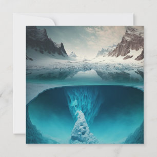Carte Icy Mountain View