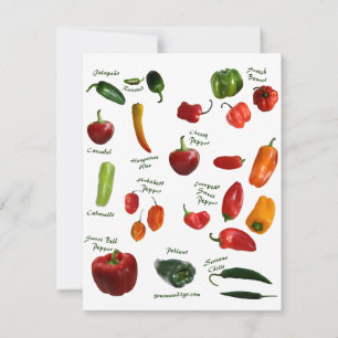 Carte ID de poivre chili