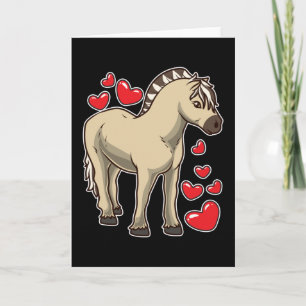 Carte Idée Cadeau Cheval Fjord