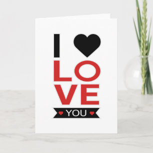 Carte Idée cadeau cœur Saint-Valentin Amour Couple Migno