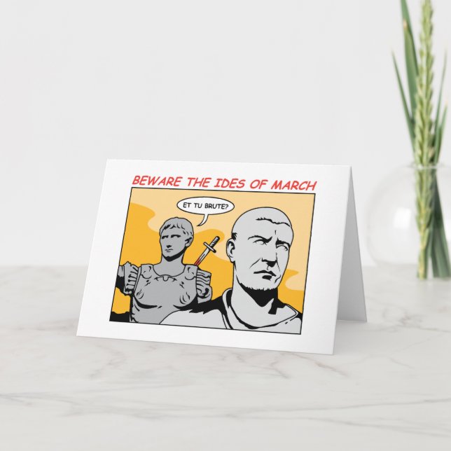 Carte Ides de mars (Devant)