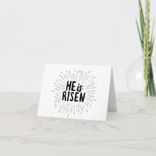 Carte Il est ressuscité Christ est ressuscité Citations