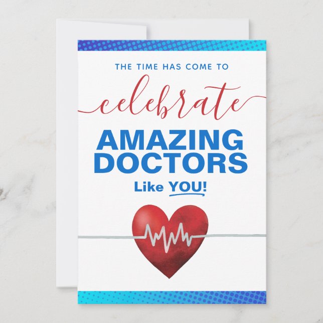 Carte Il est temps de célébrer les médecins Extraordinai (Devant)