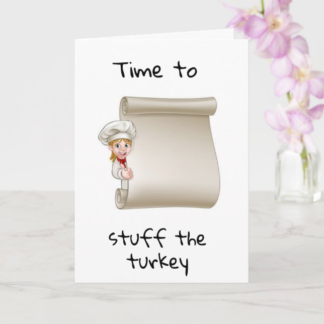 CARTE IL EST TEMPS DE "FRAPPER LA TURQUIE" ALORS VOUS-MÊ (Orchidée)