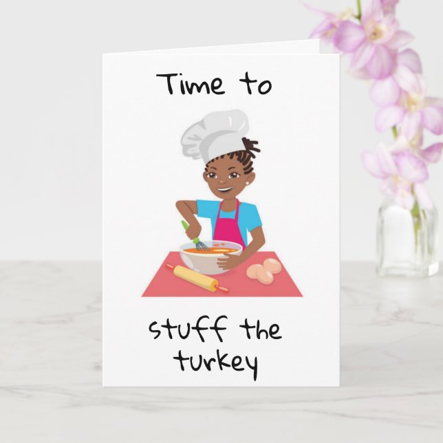 CARTE IL EST TEMPS DE "FRAPPER LA TURQUIE" ALORS VOUS-MÊ (Orchidée)