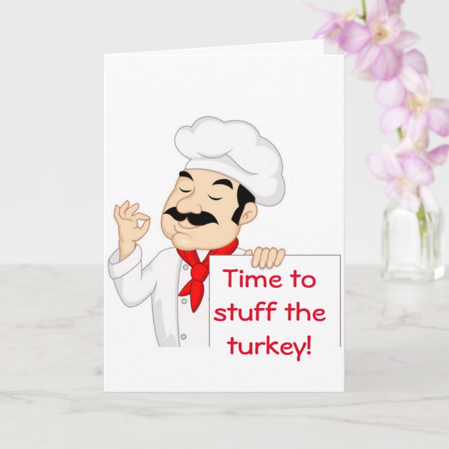CARTE IL EST TEMPS DE "FRAPPER LA TURQUIE" ALORS VOUS-MÊ (Orchidée)