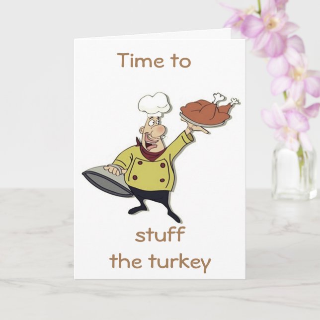 CARTE IL EST TEMPS DE "FRAPPER LA TURQUIE" ALORS VOUS-MÊ (Orchidée)