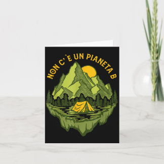 Carte Il n'y a pas de planète B Mother Earth Protection