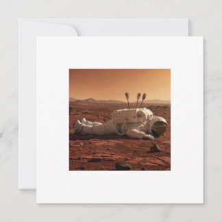 CARTE IL Y A DE LA VIE SUR MARS